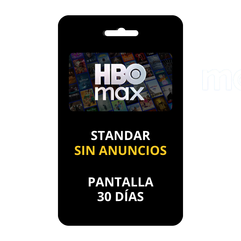 Hbo max standar pantalla